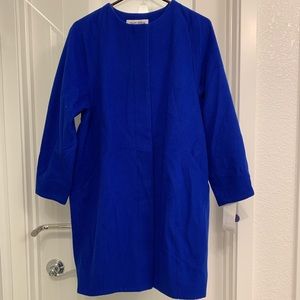 Wool/Cashmere Helene Berman coat for sale, Royal Blue